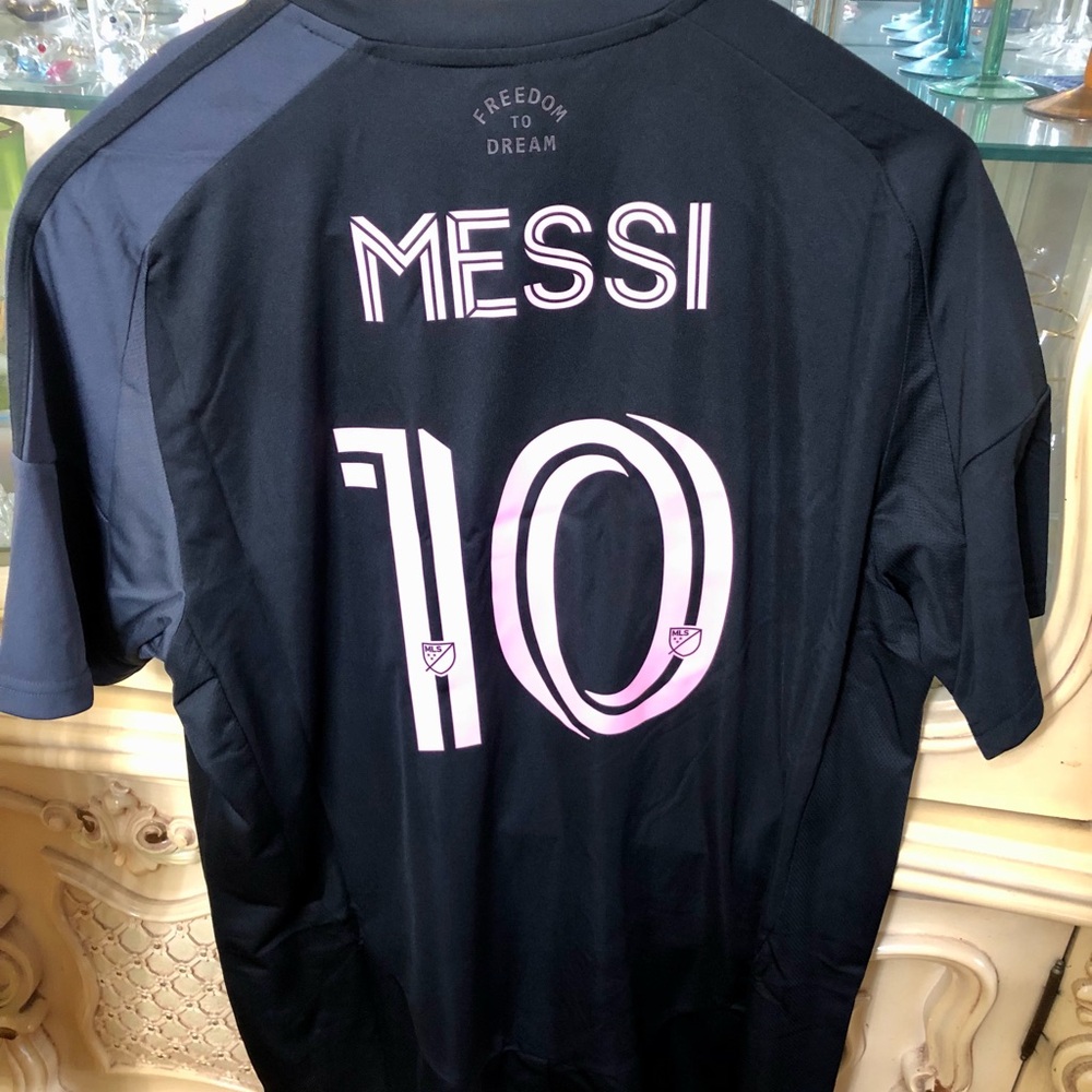 Messi MLS Inter Miami #10 Black jersey XL